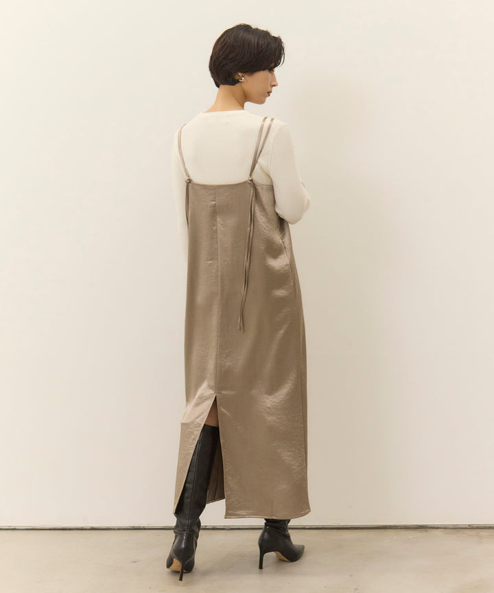 (eliuu)Satin Double C/A Onepiece