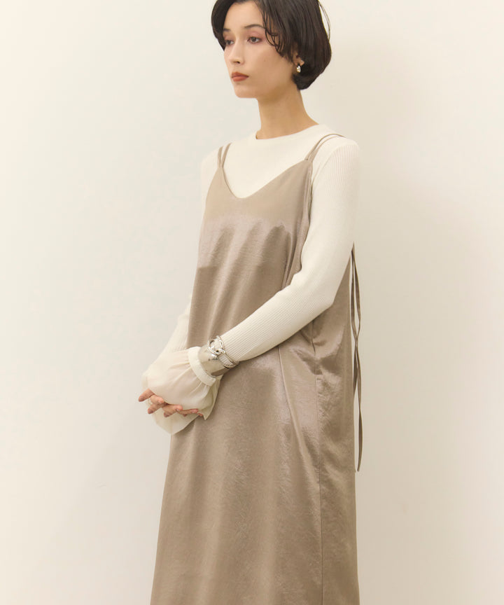 (eliuu)Satin Double C/A Onepiece