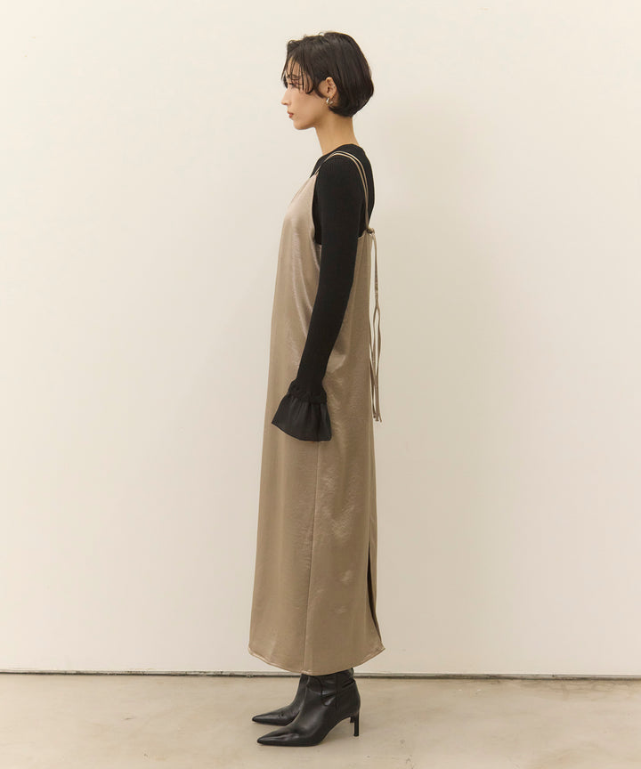 (eliuu)Satin Double C/A Onepiece