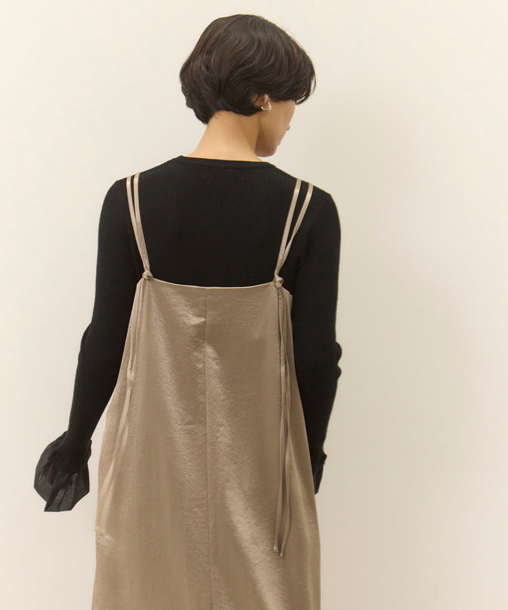 (eliuu)Satin Double C/A Onepiece