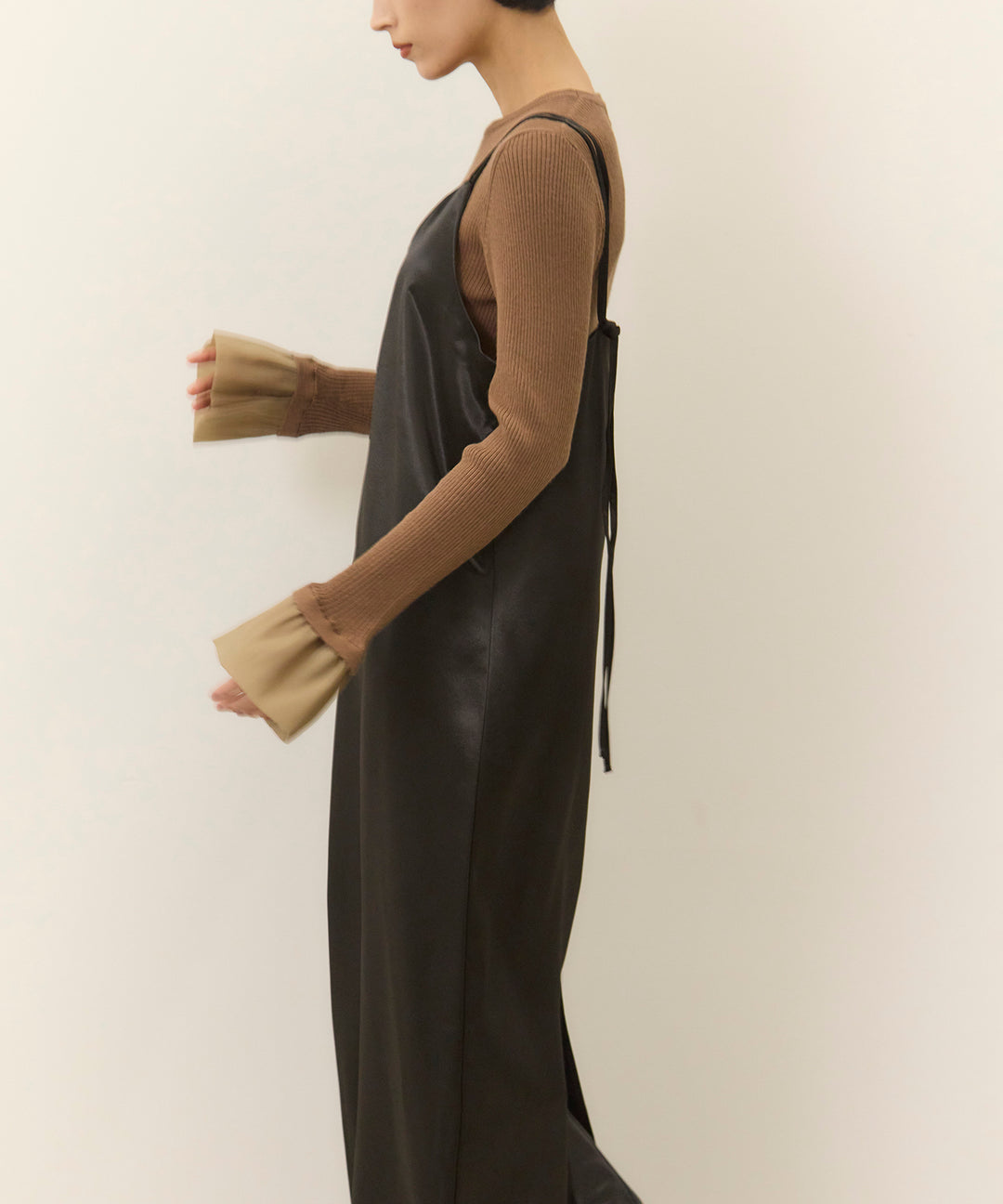 (eliuu)Satin Double C/A Onepiece