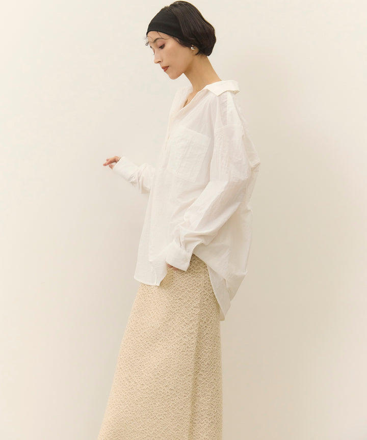 (eliuu)Melon Loop Knit Skirt