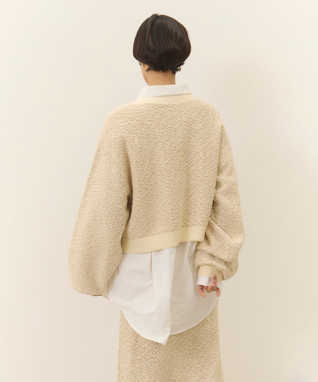 [SET]Melon Loop Knit Top+Melon Loop Knit Skirt(2set)