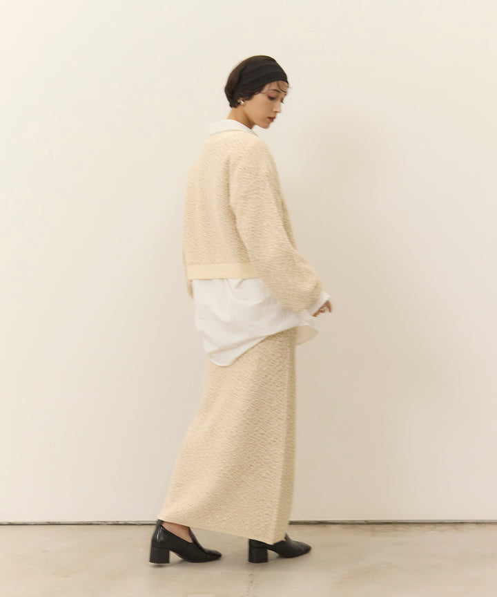 [SET]Melon Loop Knit Top+Melon Loop Knit Skirt(2set)