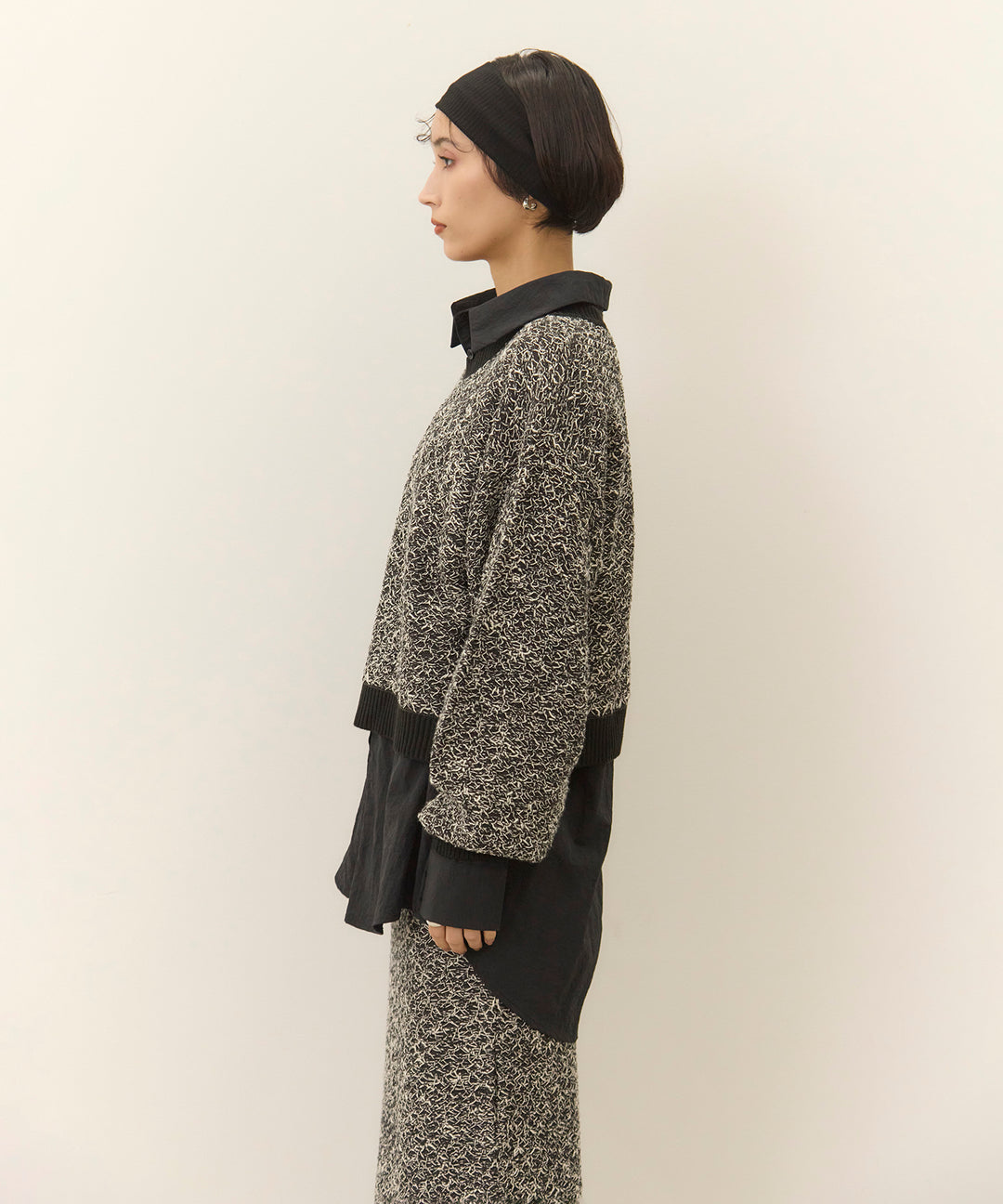 [SET]Melon Loop Knit Top+Melon Loop Knit Skirt(2set)