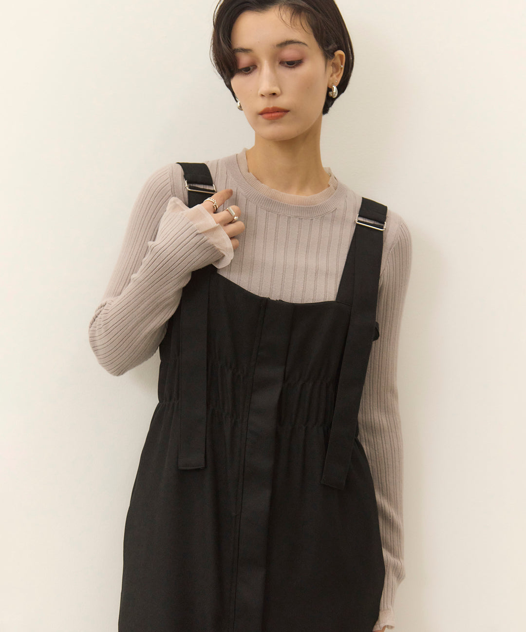 (eliuu)Ester Jumper Skirt OP