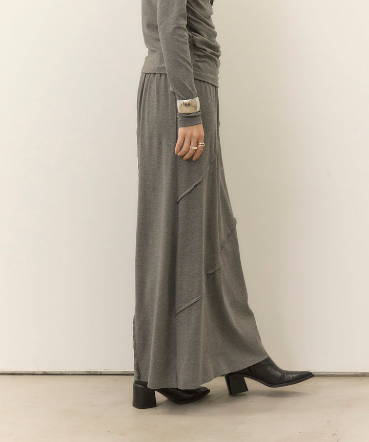 (eliuu)Wave Outseam Skirt