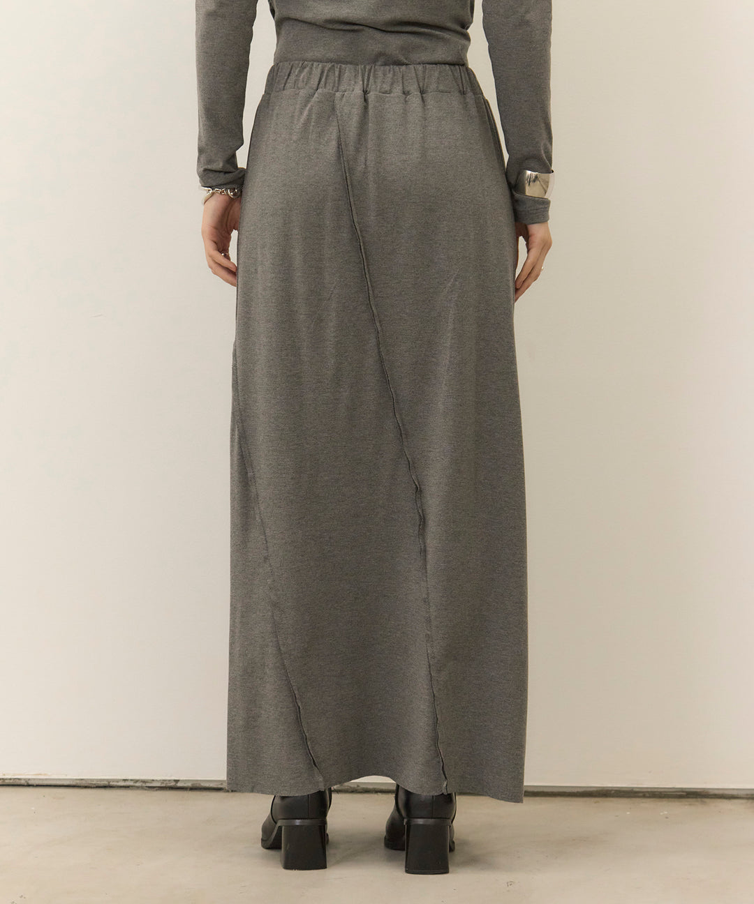 (eliuu)Wave Outseam Skirt