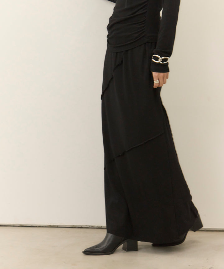 (eliuu)Wave Outseam Skirt