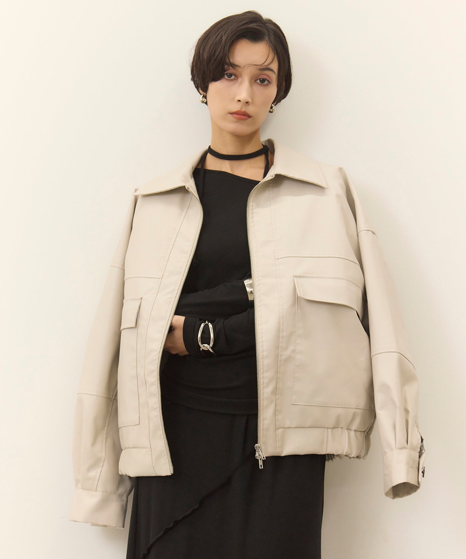 ジャケット・アウター MIELI INVARIANT Cape Rever Wool Coat MIELI INVARIANT Cape Rever Wool Coat #mieli_invariant