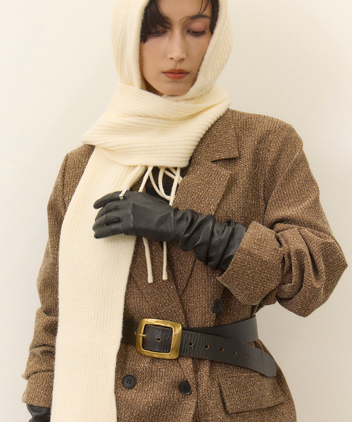(eliuu)Slub Color Tweed JK