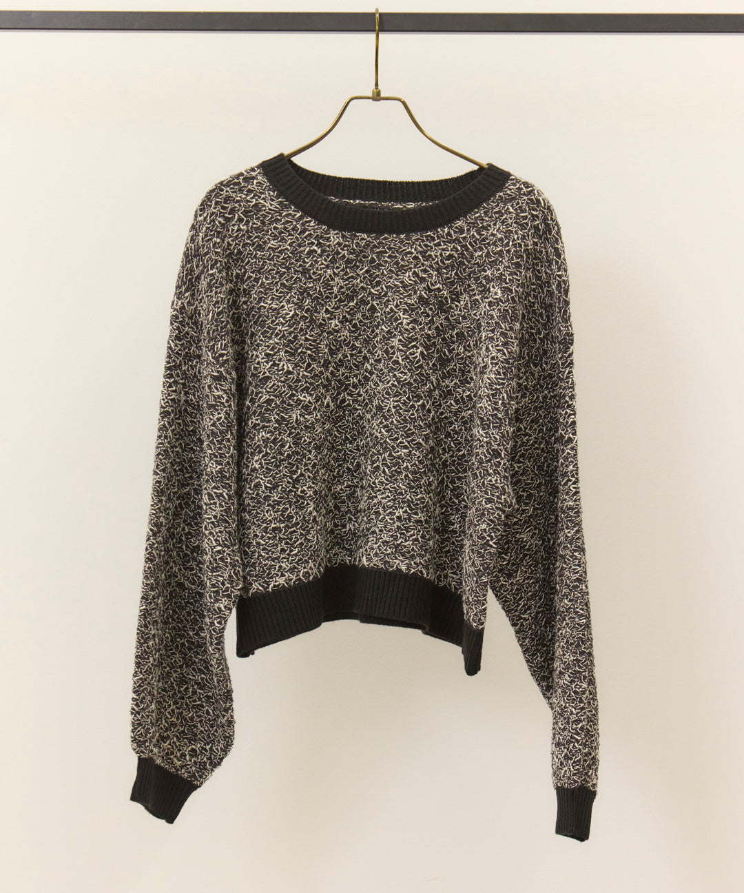 (eliuu)Melon Loop Knit Top