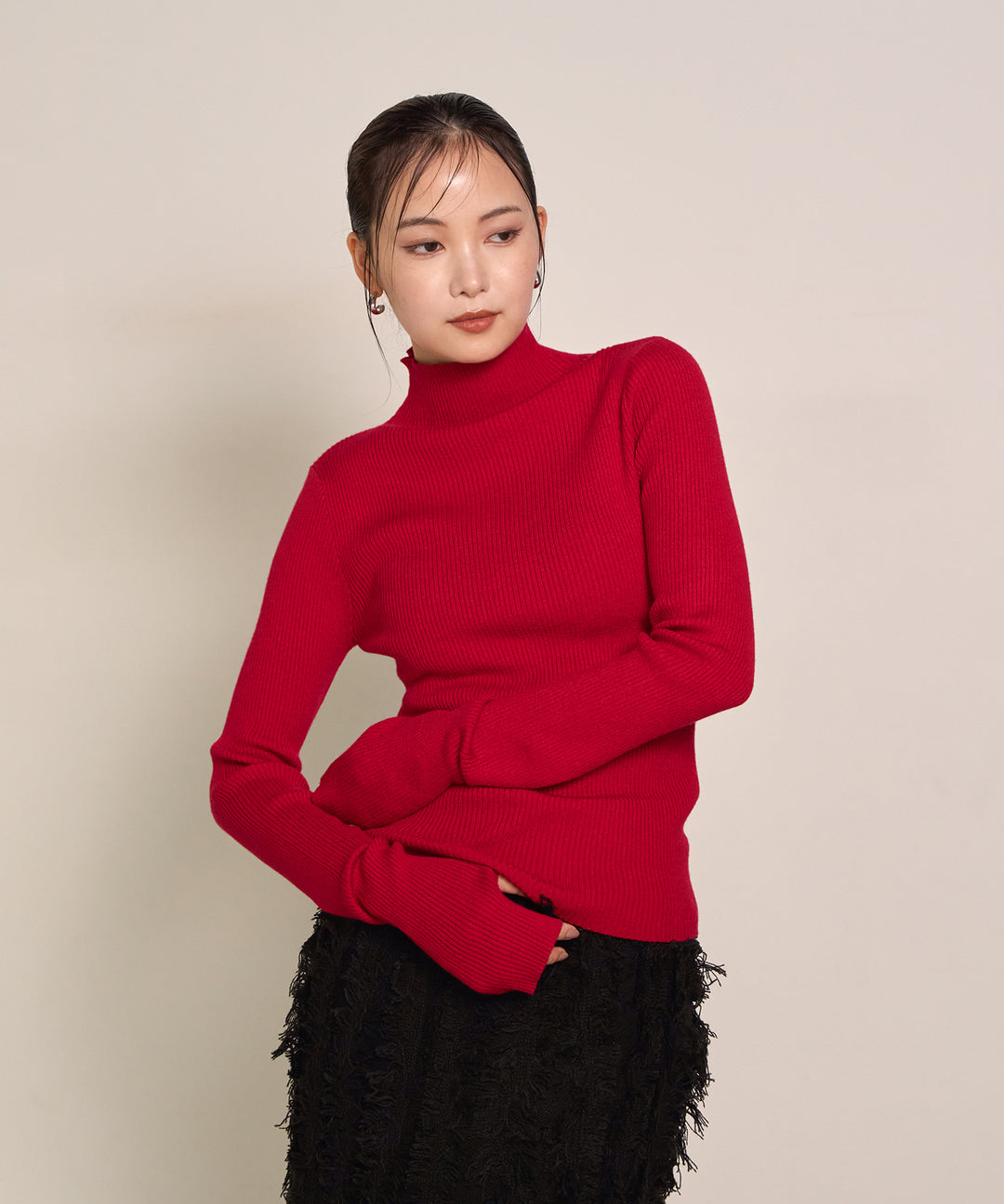 (eliuu)Smooth Soft H/N Top