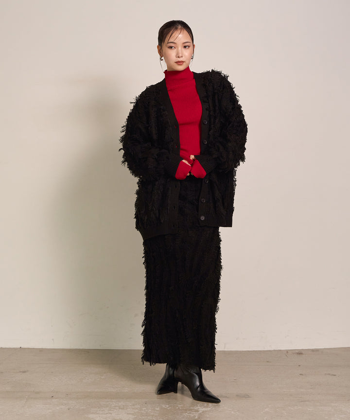 (eliuu)Pattern Fringe Knit CD