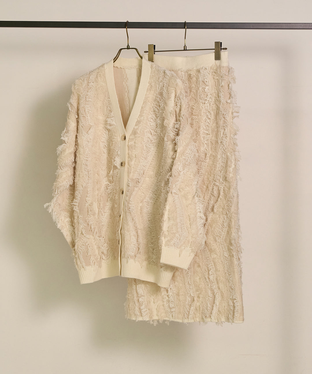 (eliuu)Pattern Fringe Knit CD