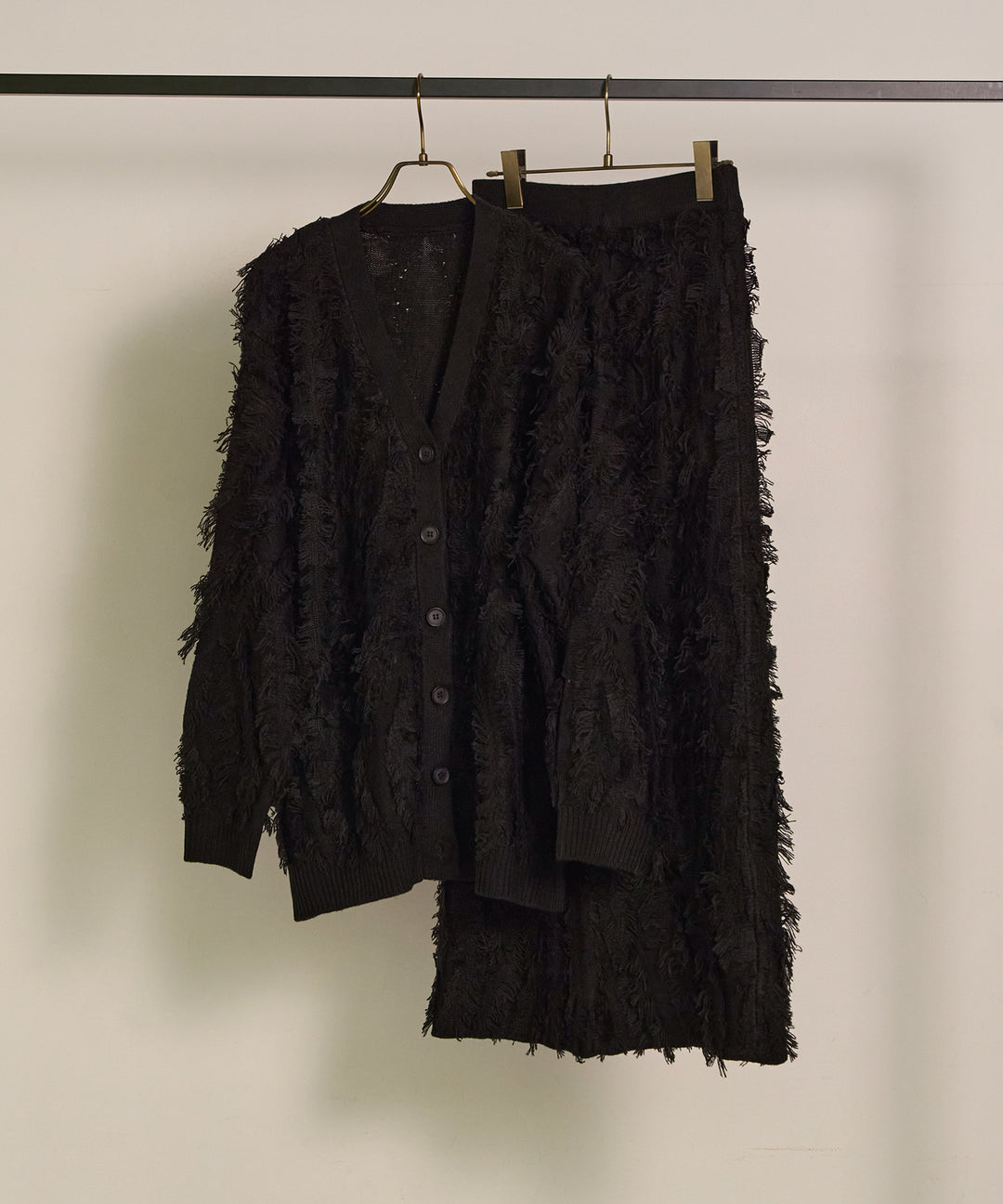 (eliuu)Pattern Fringe Knit CD