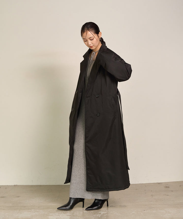 (eliuu)Puffer Over Coat