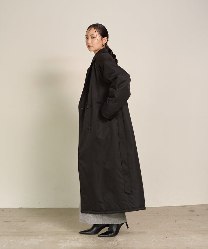 (eliuu)Puffer Over Coat