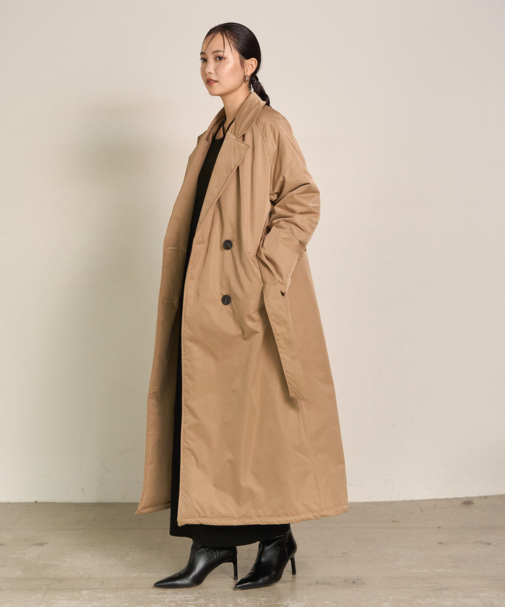 (eliuu)Puffer Over Coat