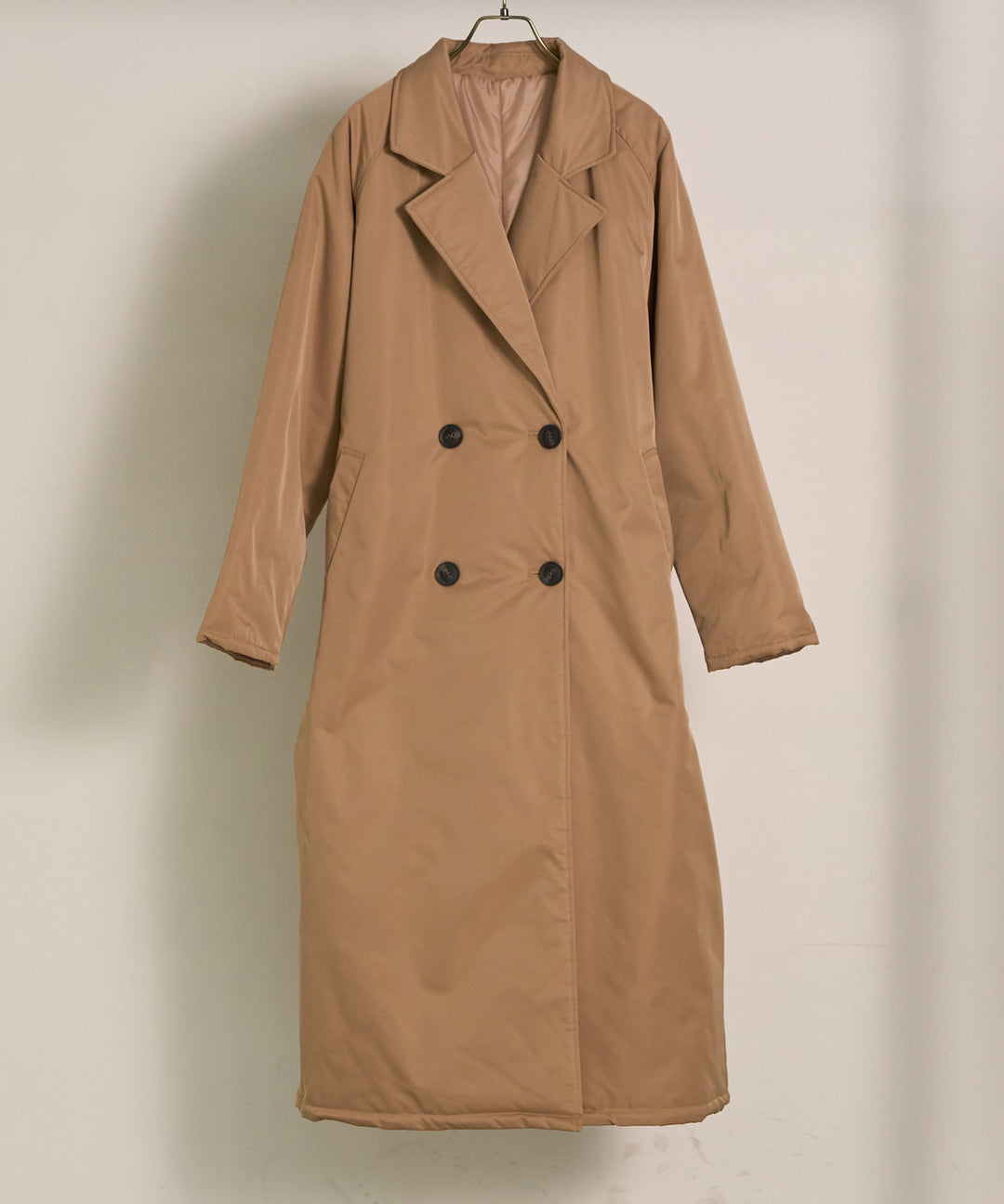 (eliuu)Puffer Over Coat