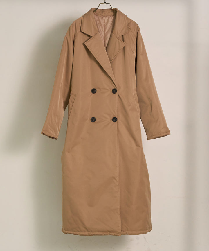 (eliuu)Puffer Over Coat