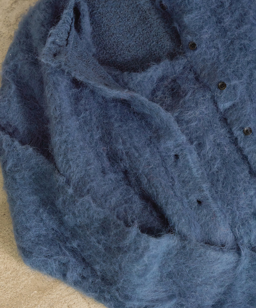(eliuu)Brush Knit Cardigan