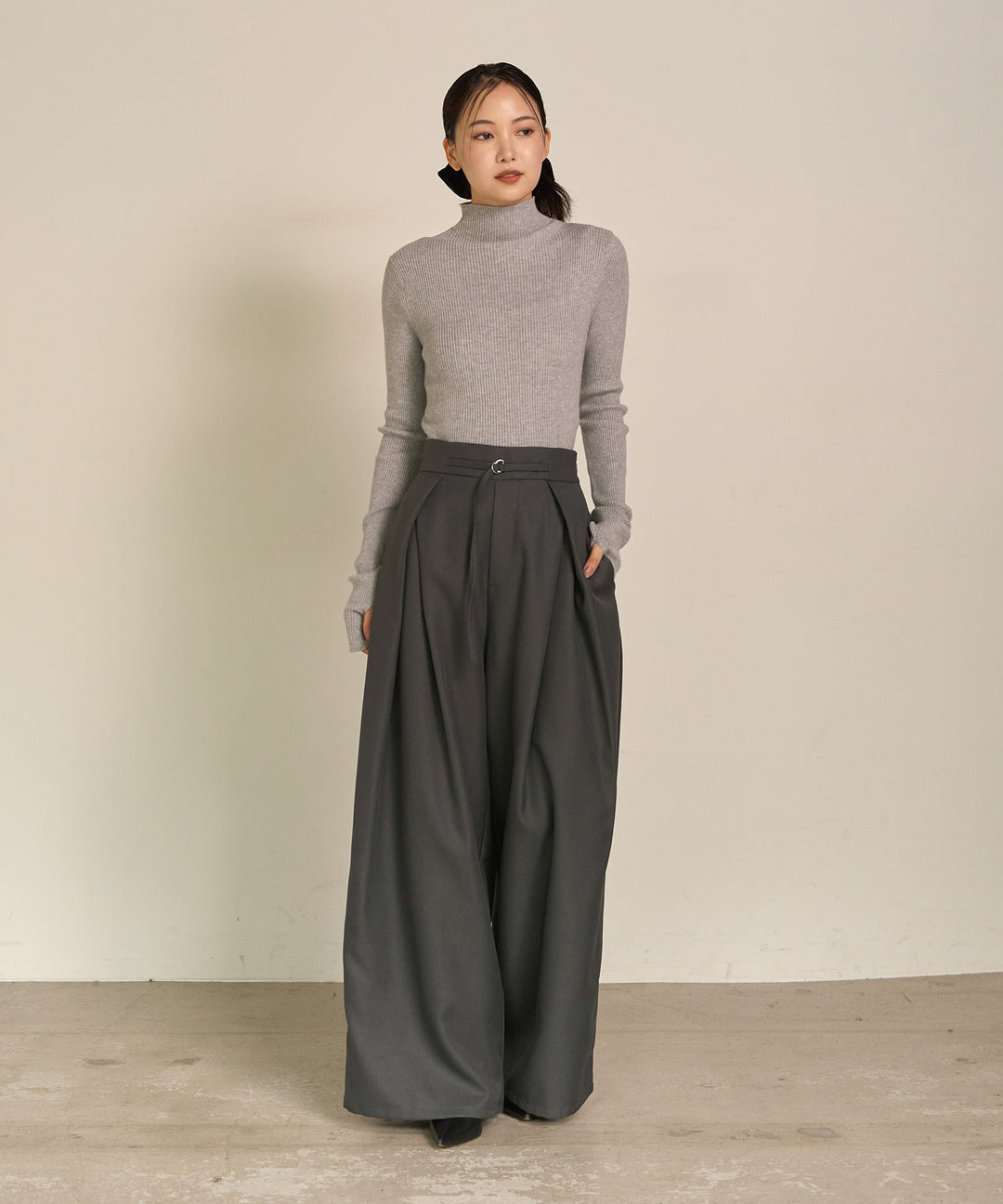 (eliuu)Smooth Soft H/N Top