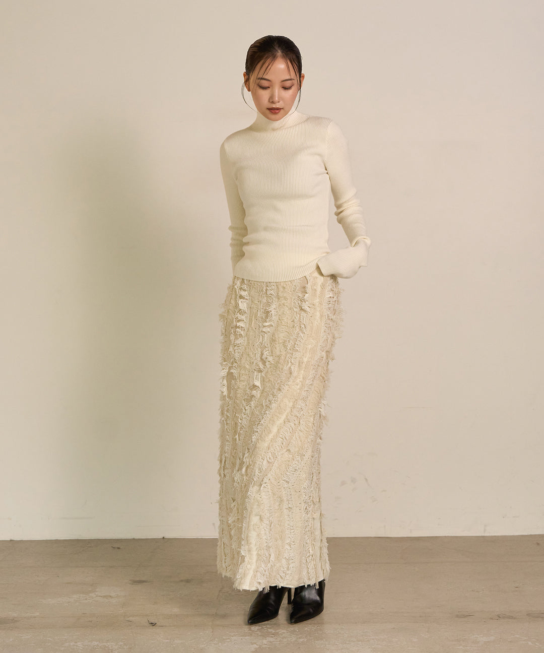 (eliuu)Smooth Soft H/N Top