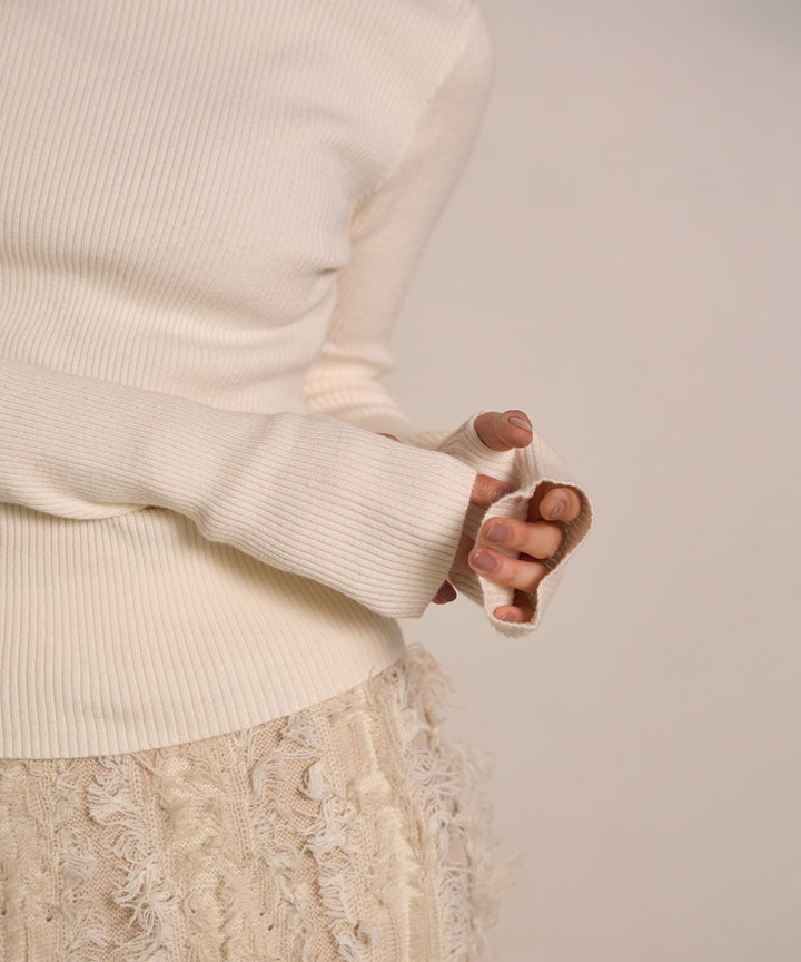 (eliuu)Smooth Soft H/N Top