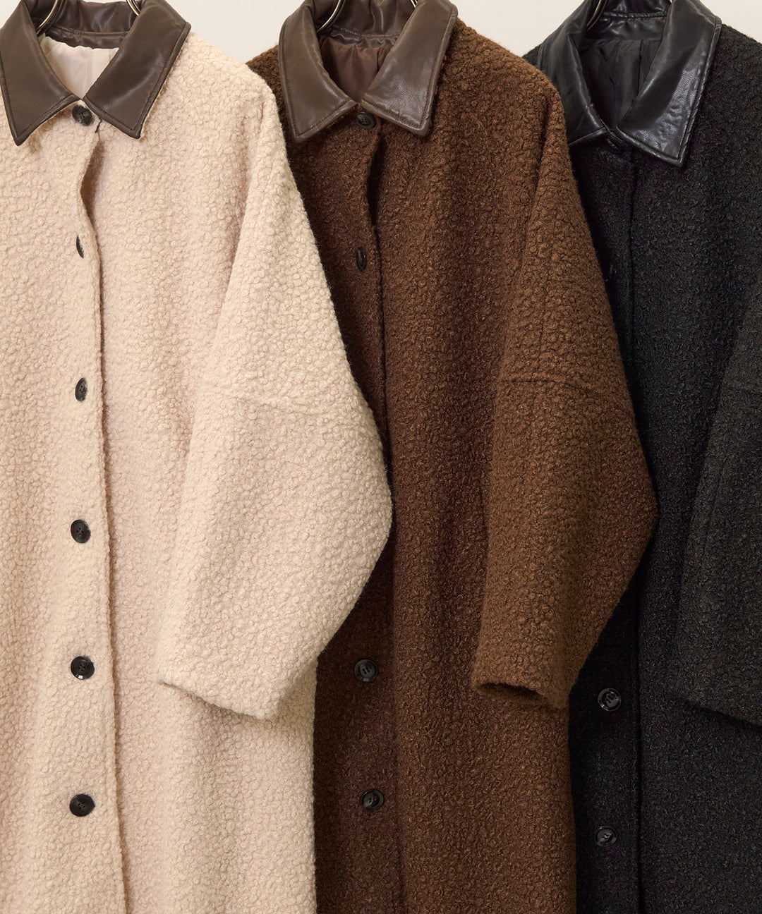 Loop Tweed Belt Coat