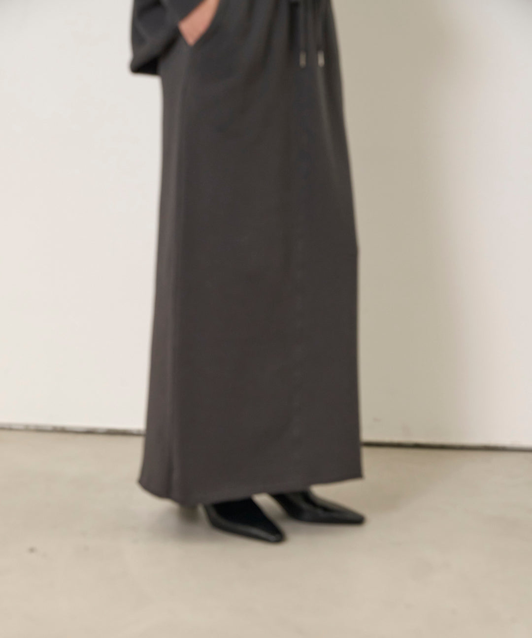 (eliuu)Sweat Straight Skirt