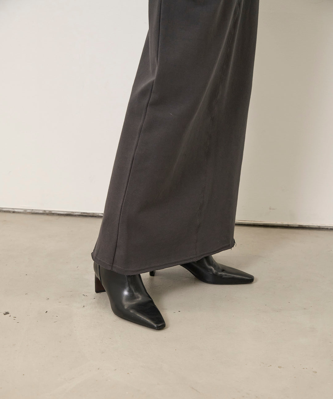 (eliuu)Sweat Straight Skirt