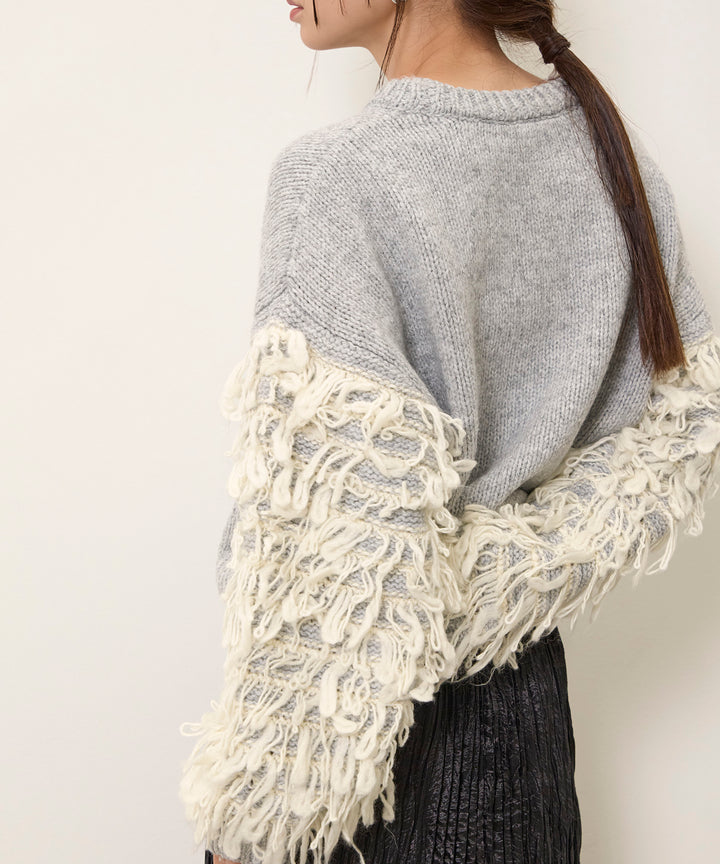 (eliuu)Loop Mix P/O Knit