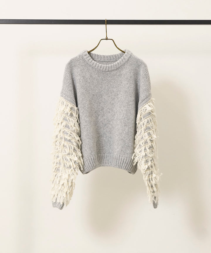(eliuu)Loop Mix P/O Knit
