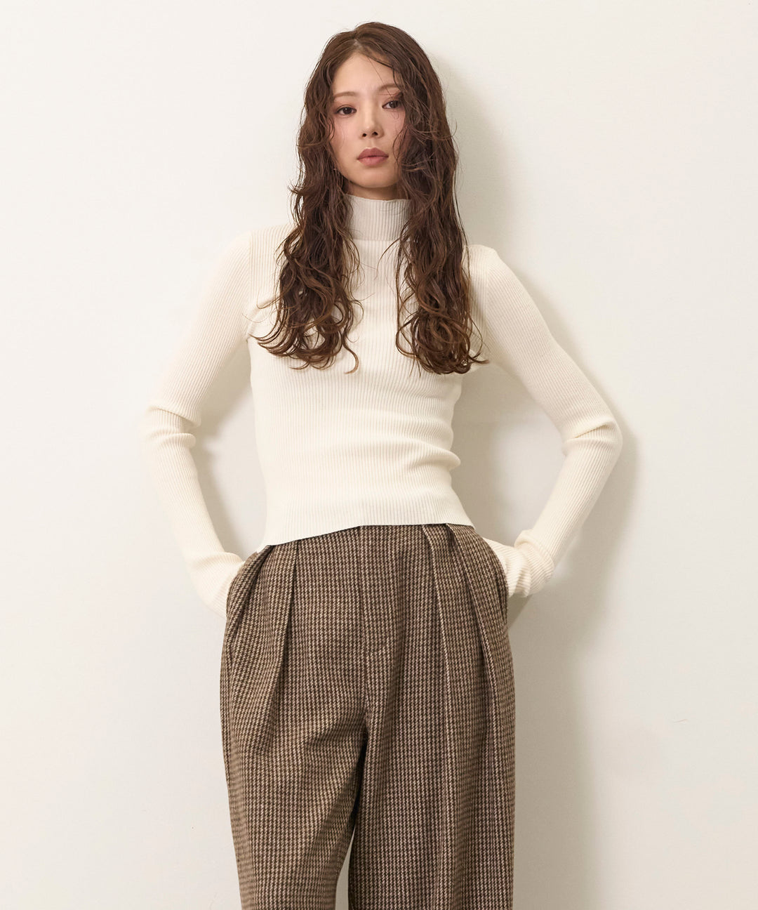 (eliuu)Smooth Soft H/N Top