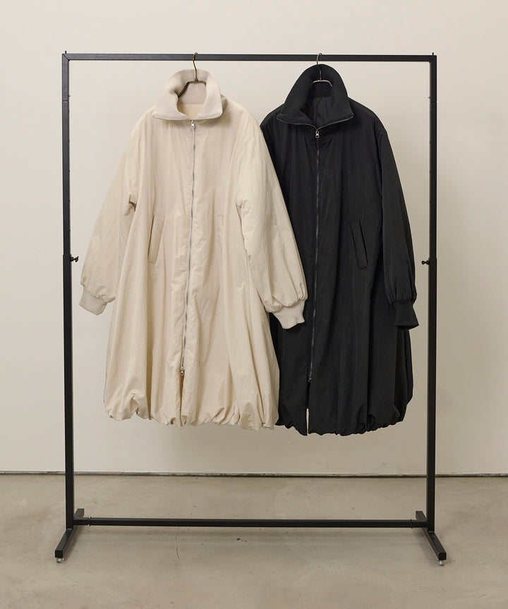 Balloon Curve Nylon Coat