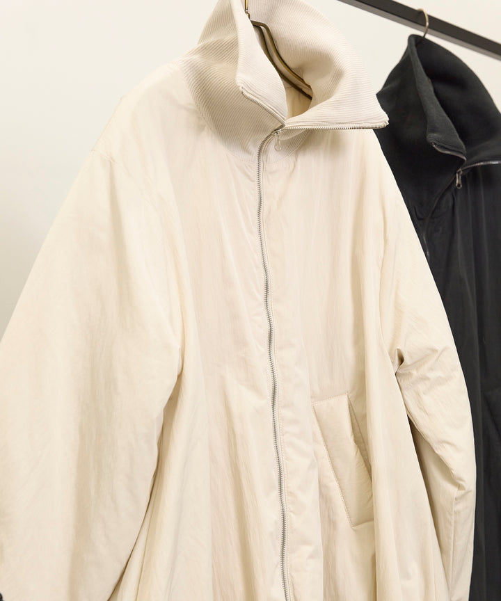 Balloon Curve Nylon Coat