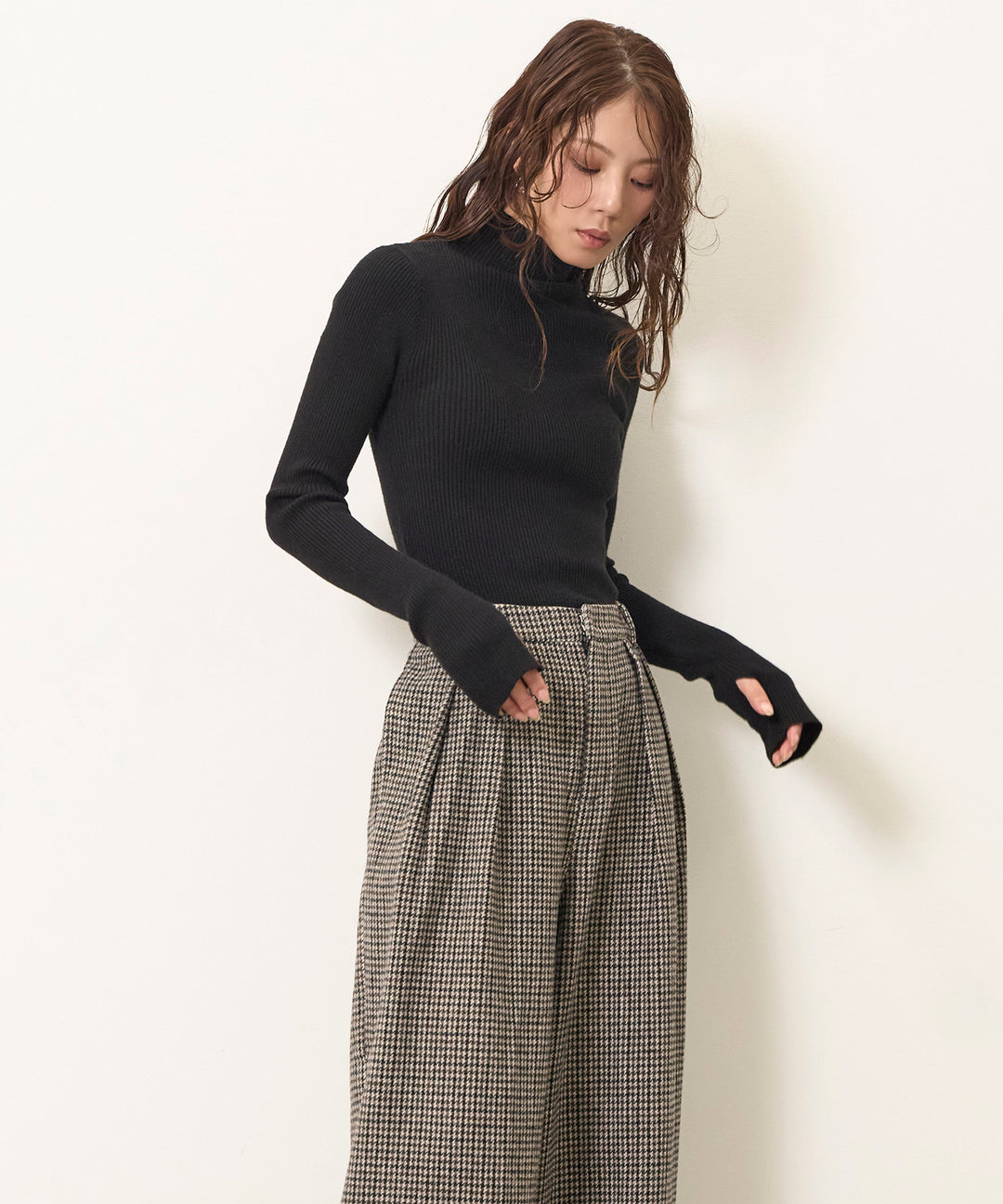 (eliuu)Smooth Soft H/N Top