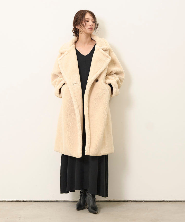 (eliuu)Shape Flare Knit Onepiece