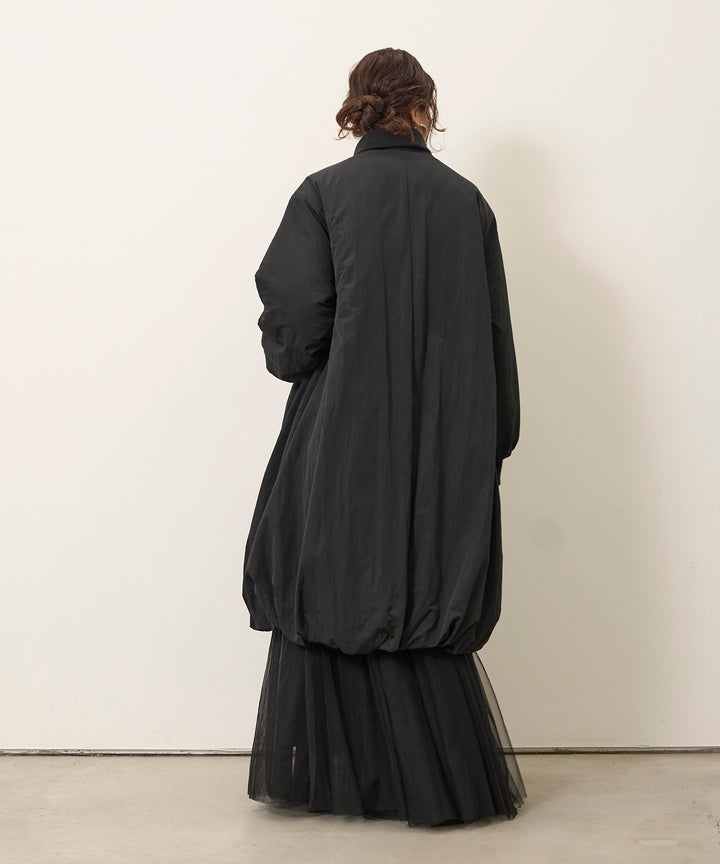 Balloon Curve Nylon Coat