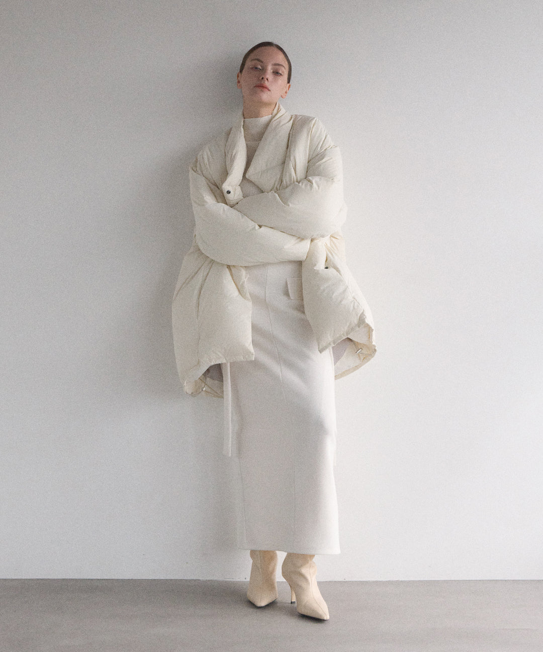 Cut Tight Cargo Skirt