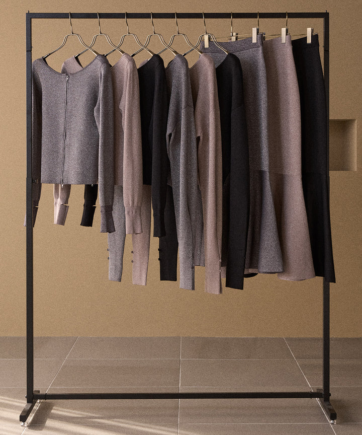 Mermaid Glitter Knit Skirt