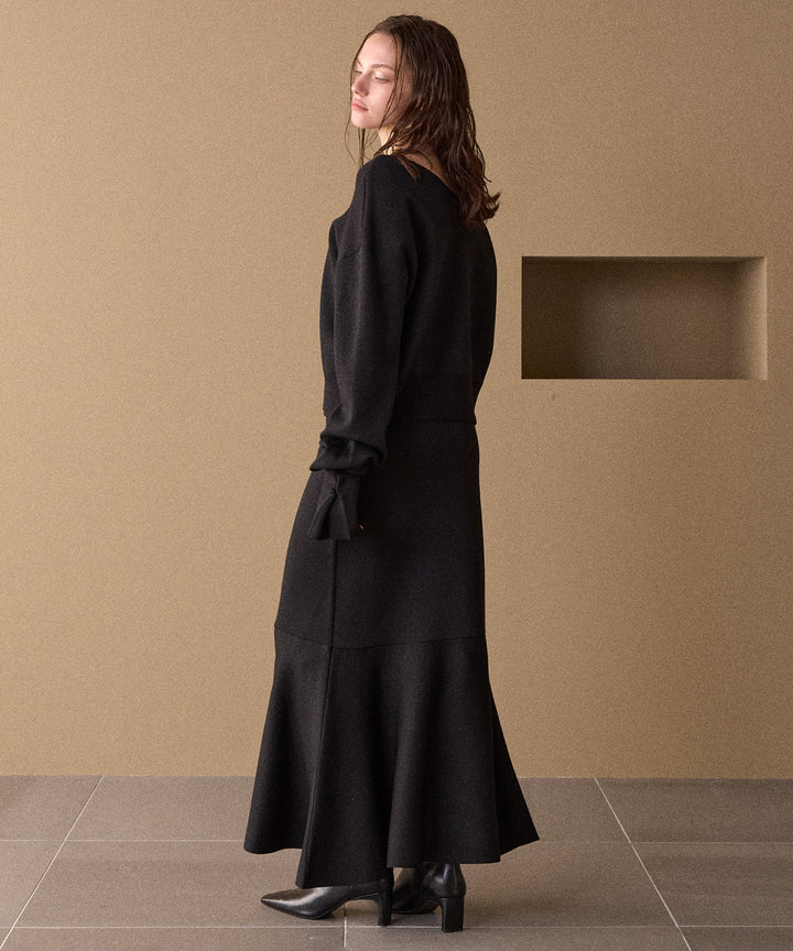 Mermaid Glitter Knit Skirt