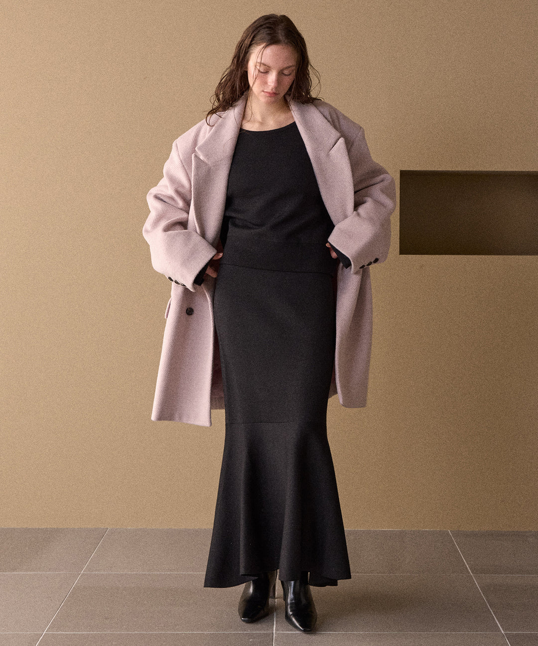 Mermaid Glitter Knit Skirt