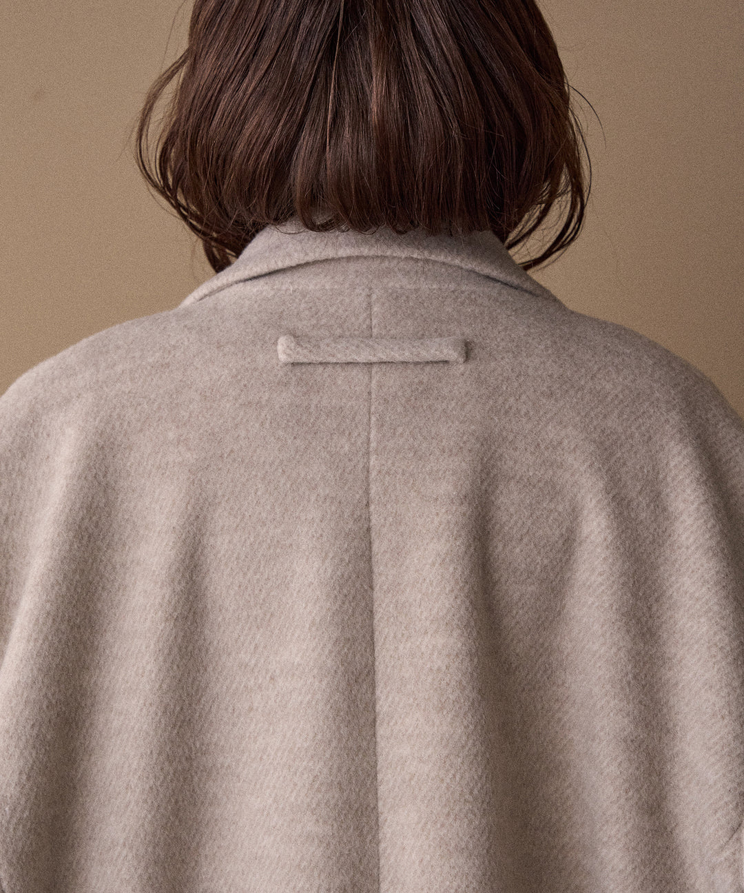 Siamese Nuance Over Wool Coat