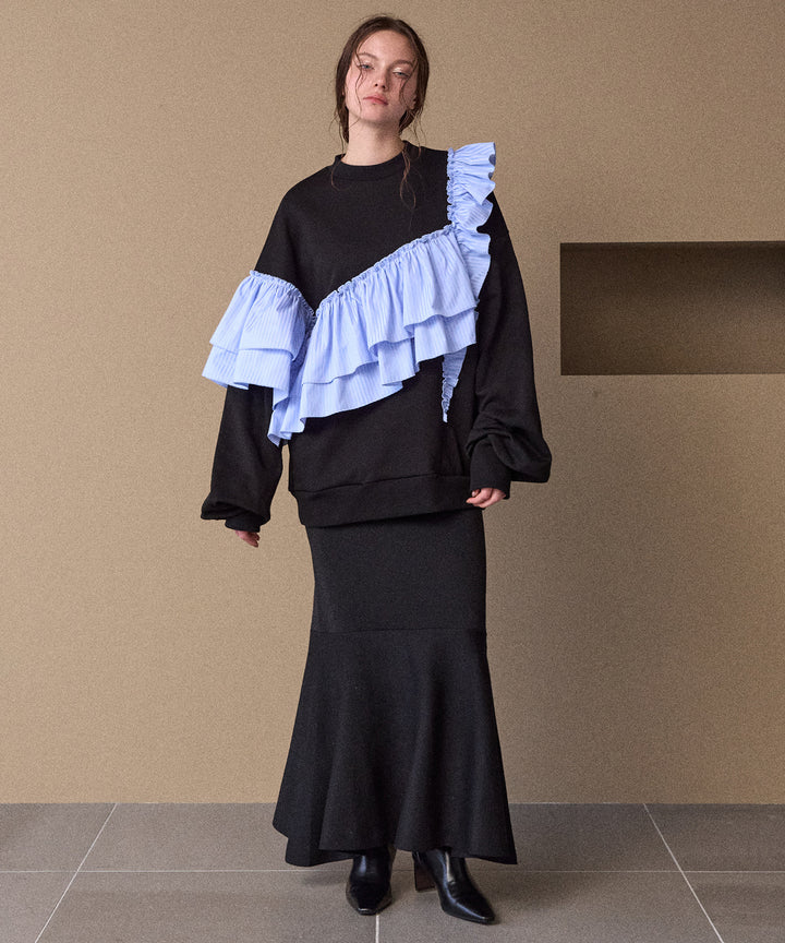 Mermaid Glitter Knit Skirt