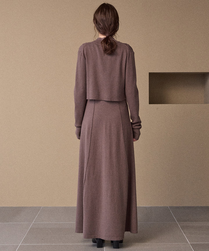 Layer Cape Ensemble Dress