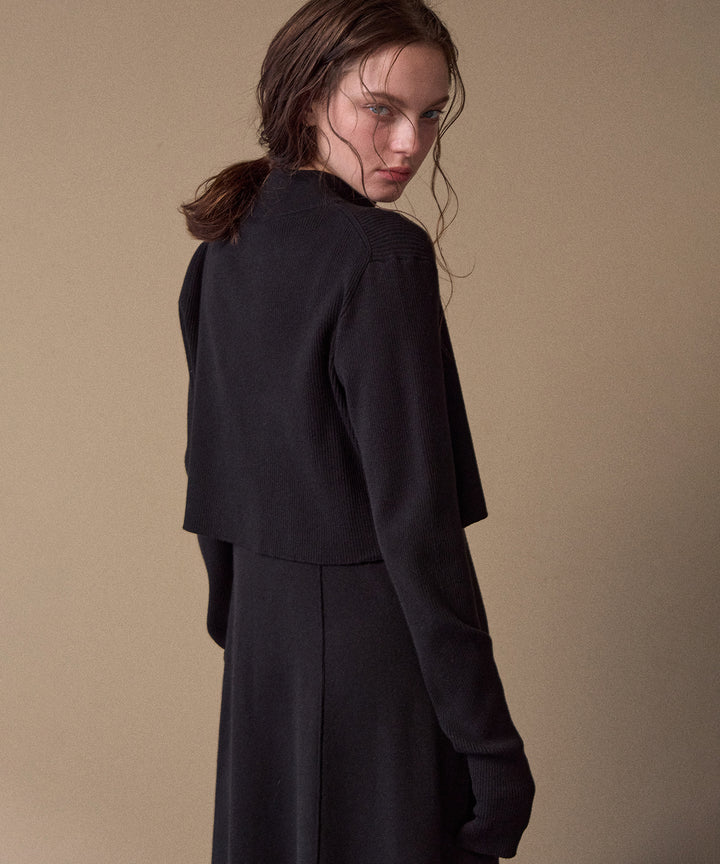 Layer Cape Ensemble Dress