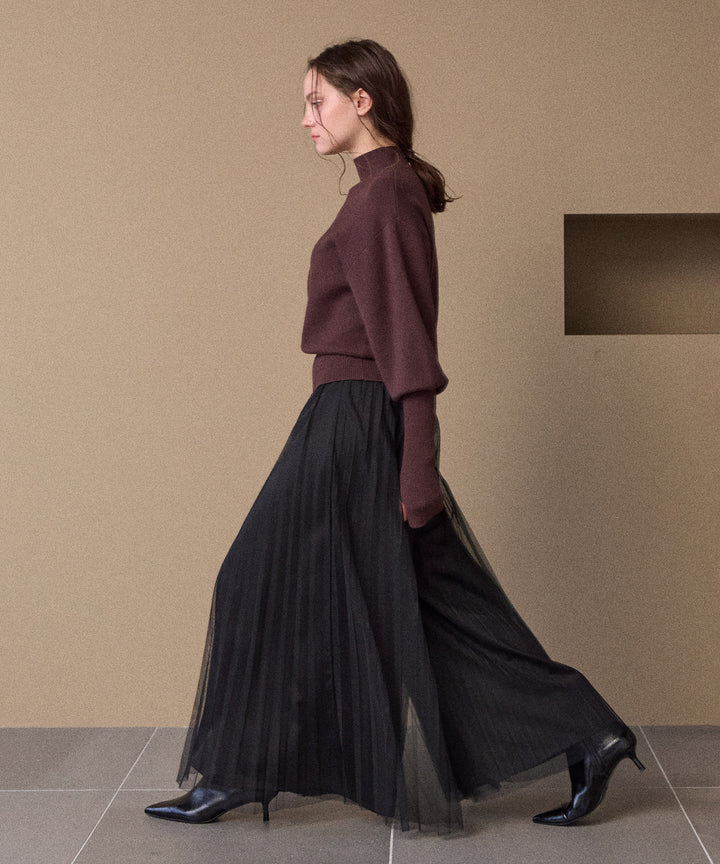 2way Layered Knit Tops