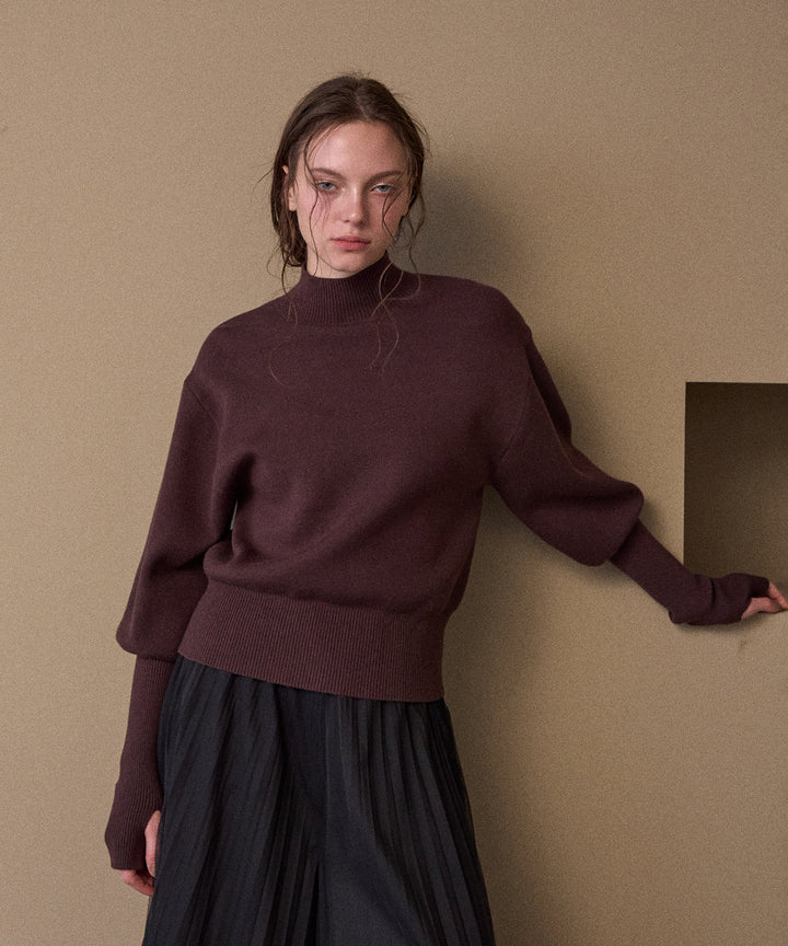 2way Layered Knit Tops